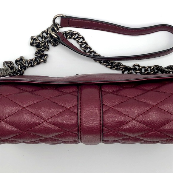 REBECCA MINKOFF QUILTED LEATHER LOVE CROSSBODY BAG - Picture 6 of 15